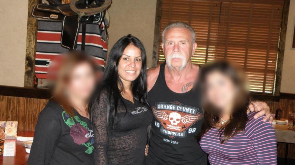 Paola Arciniegas and Paul Teutul Sr. of Discovery Channel’s ‘American Chopper’ reality program.