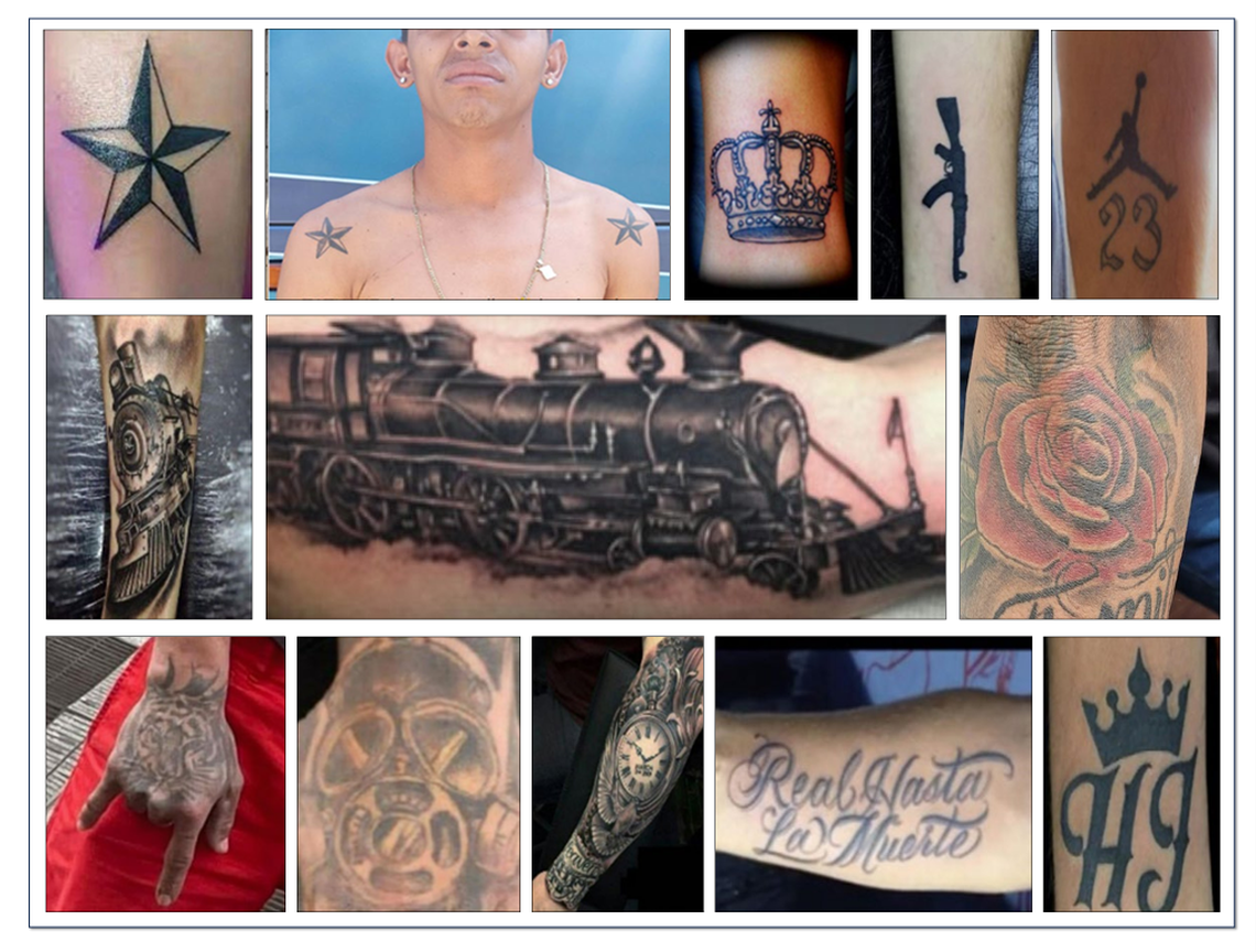 The Texas Department of Public Safety released a document listing tattoos as potential indicators of Tren de Aragua affiliation, despite there being no evidence to suggest that Venezuelan gangs use such symbols to signify membership. Experts have noted that gang identities in Venezuela aren’t based on tattoos, unlike Central American gangs where tattoos are commonly used for identification