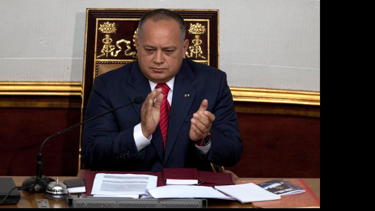 
The investigation is focusing on National Assembly president Diosdado Cabello and other high-ranking Venezuelan officials. 
