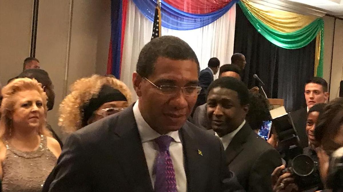 Jamaica Prime Minister Andrew Holness traveled to South Florida on Saturday, Nov. 18, to give the keynote address at the Jamaican-American Bar Association’s 10th annual scholarships and awards gala.