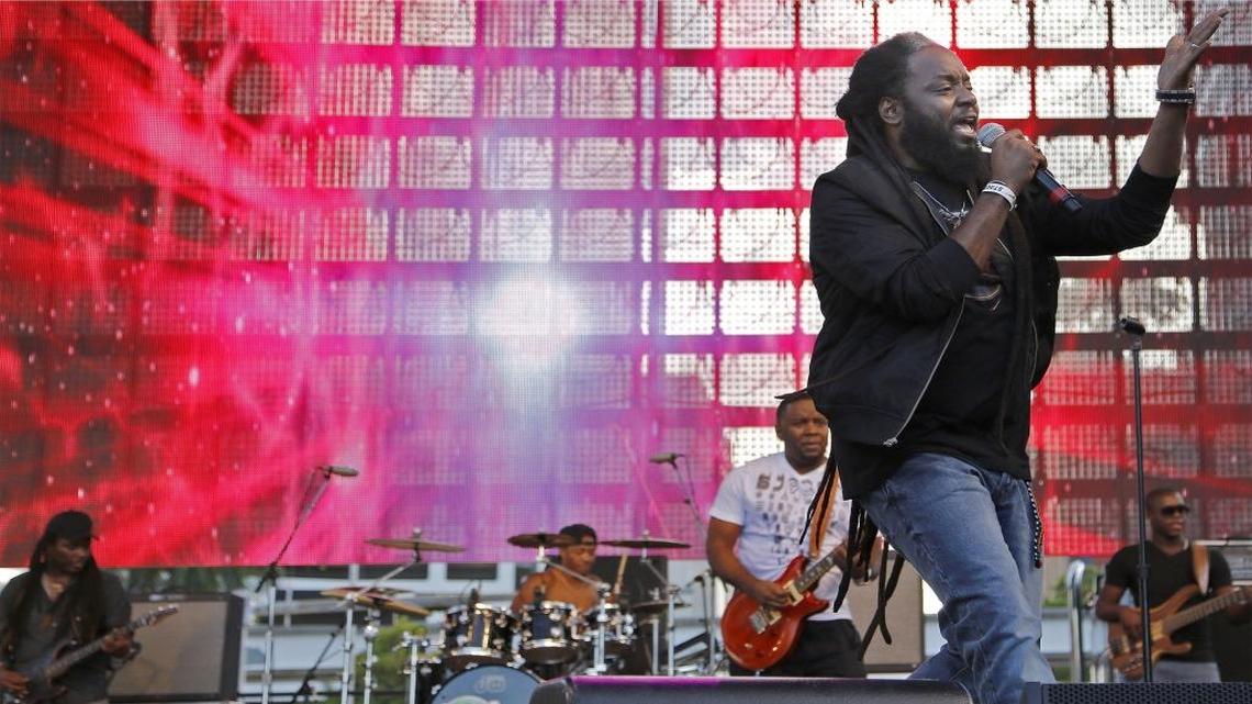 International reggae band, Morgan Heritage hits the stage as revelers danced to reggae and soca music in the 9th year of Best of the Best Concert in downtown Miami inside Bayfront Park on Sunday, May 24 2015.