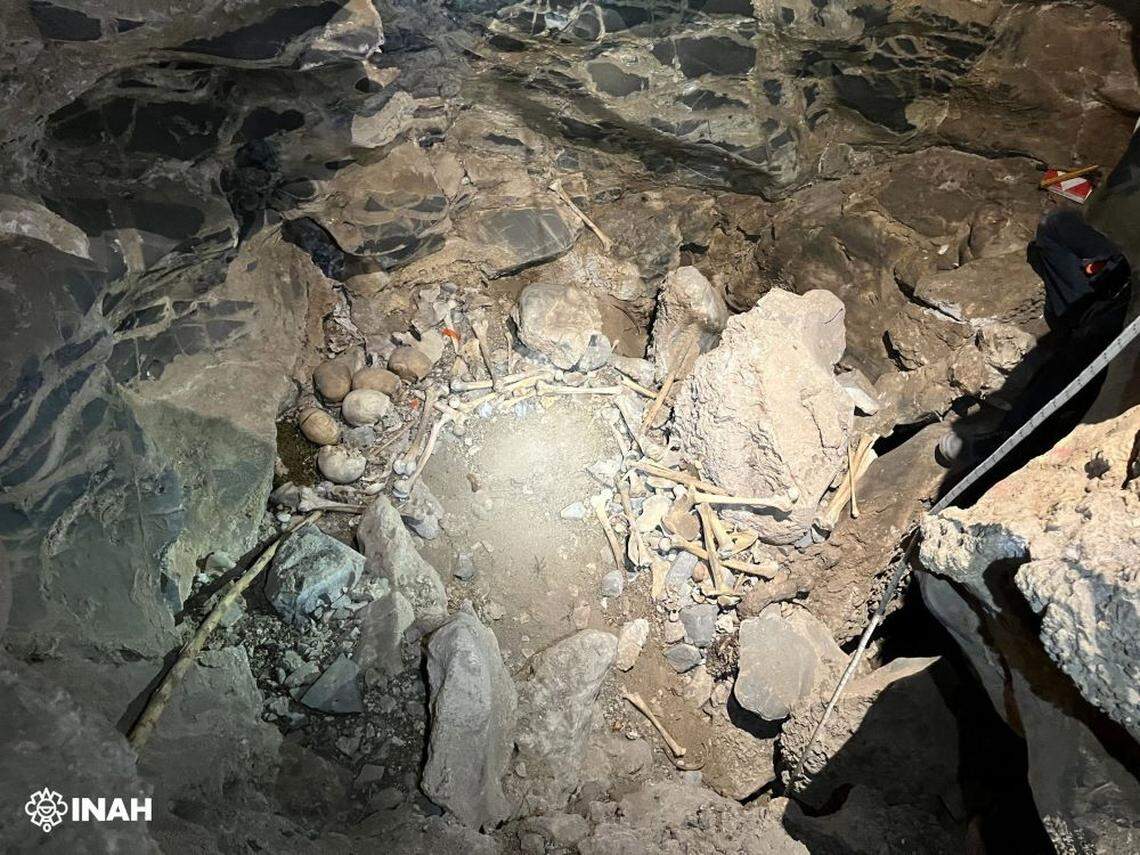 The 500-year-old burials found deep inside a cave in Coahuila.