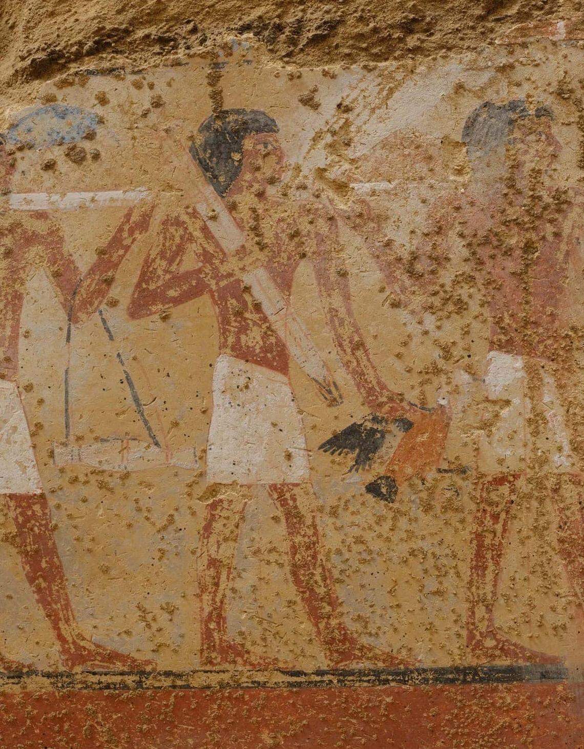 Another decoration from the 4,300-year-old tomb found in Dahshūr.