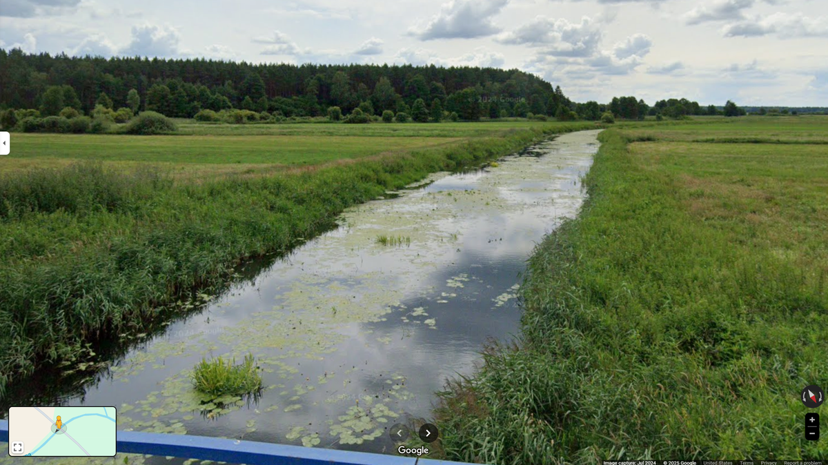 The 6-pound cannonball was discovered during the cleanup of the Krzna River, officials said.