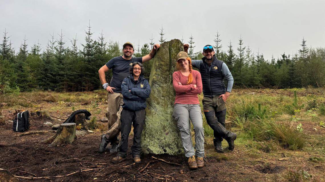 Following a local’s theory, archaeologists excavated the Farley Moor standing stone and found a larger 3,700-year-old ceremonial site.