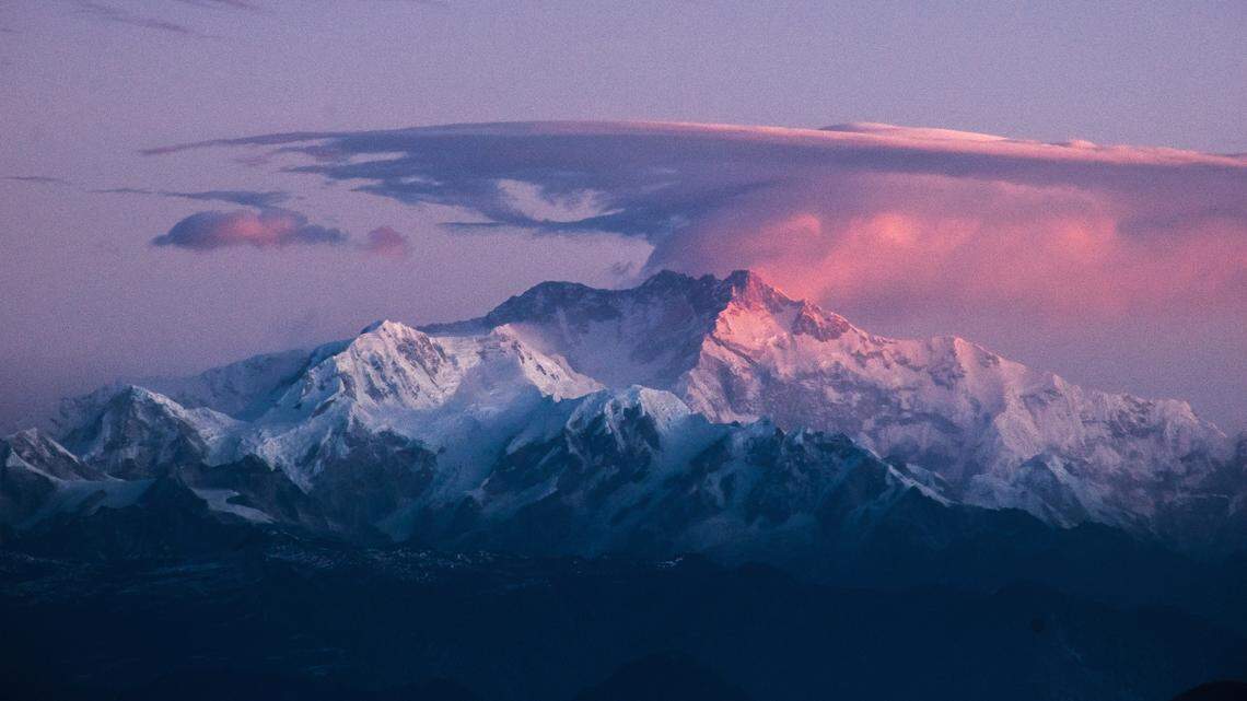 A rare animal, the inspiration for the yeti legend, was photographed in India for the first time, wildlife officials said. Photo shows a representative area of Sikkim.