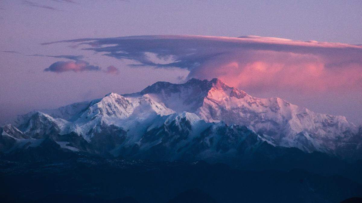A rare animal, the inspiration for the yeti legend, was photographed in India for the first time, wildlife officials said. Photo shows a representative area of Sikkim.