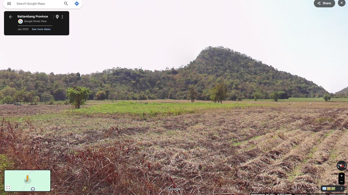 Scientists found a “large”-eyed creature with a colorful tail on a rock in Cambodia and discovered a new species, a study said.