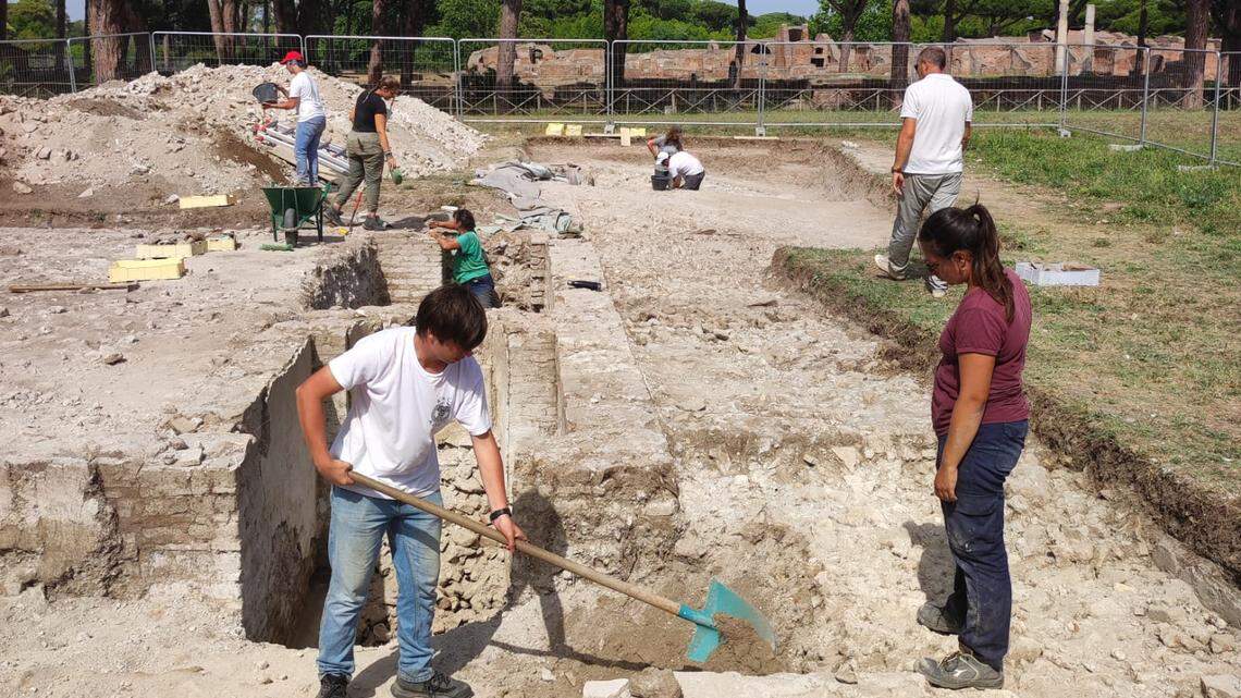 Archaeologists near Rome uncovered an ancient Jewish structure used for ritual washing. Photos show the unique find for Italy.