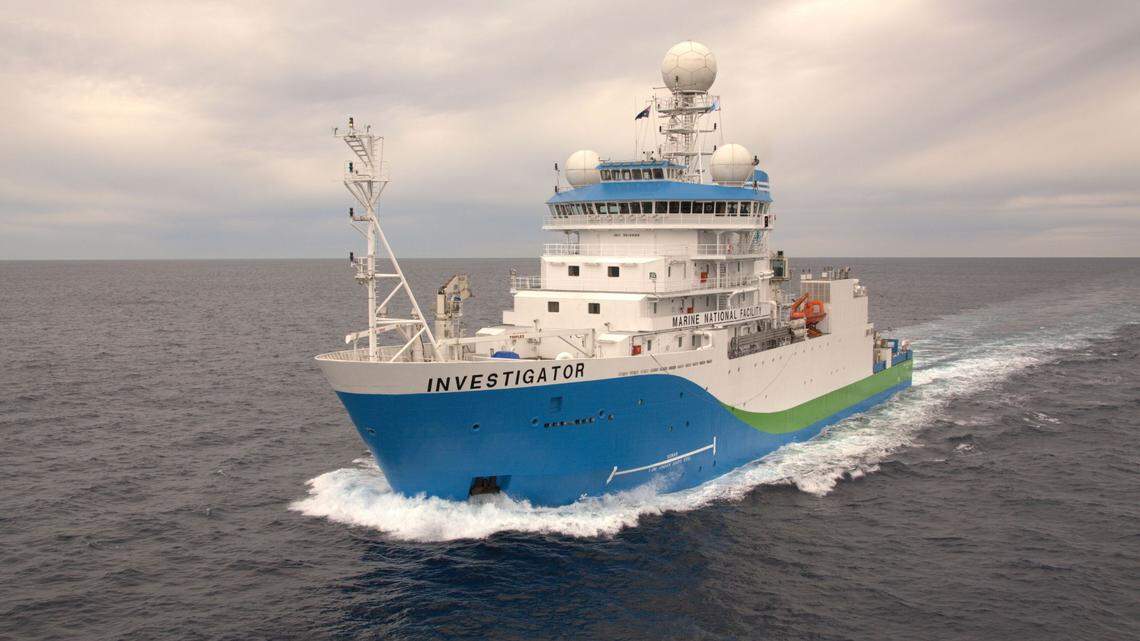 Scientists found a deep-sea creature with “massive eyes” in an underwater canyon and discovered a new species near Australia, a study said.