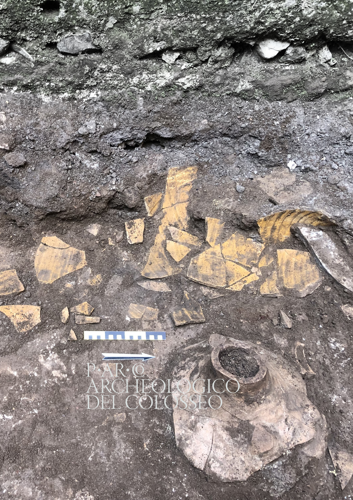 Some of the other pigments found at the Domus Aurea.