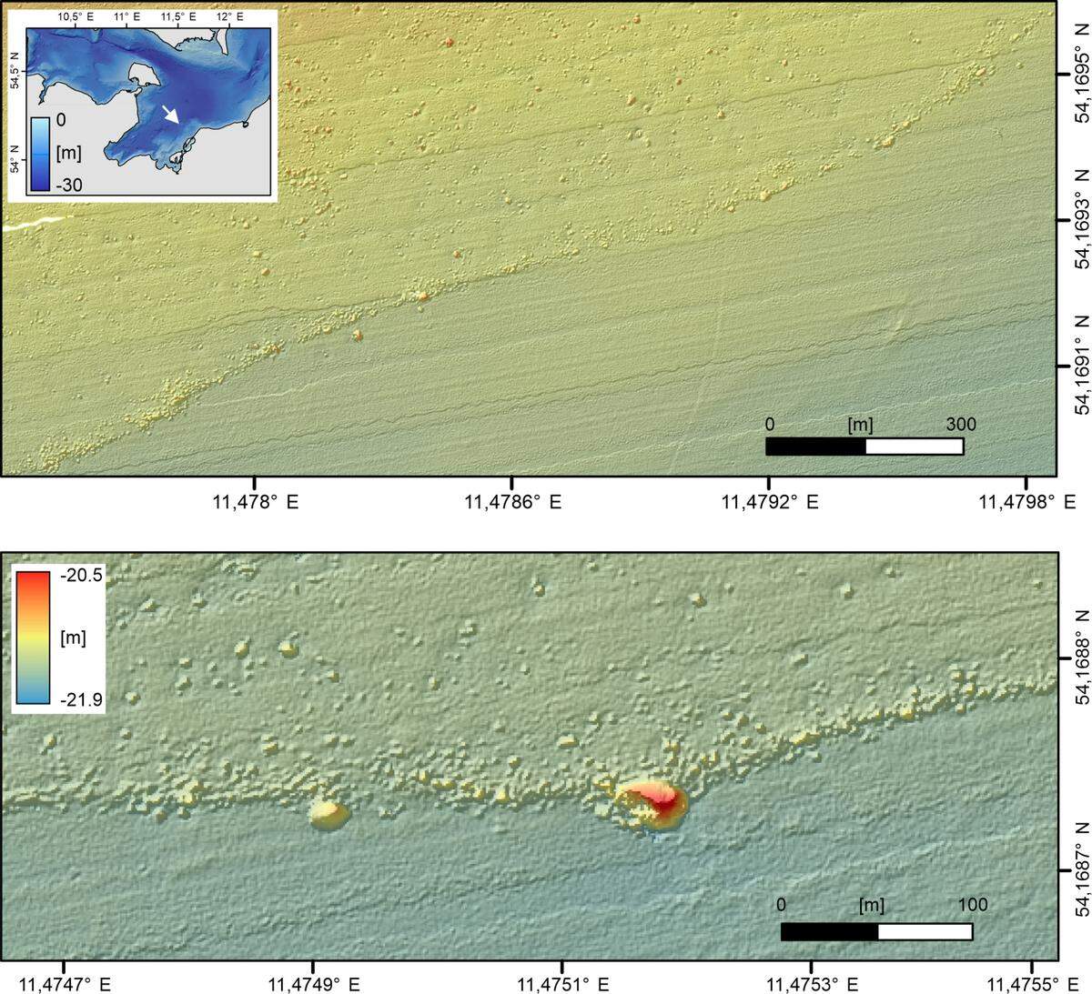 Scans showing the Blinkerwall structure.