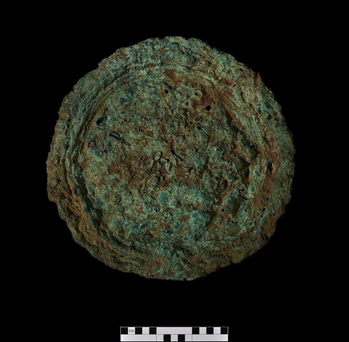The ancient Roman ingot unearthed in near the “sacred spring” in Anglesey.