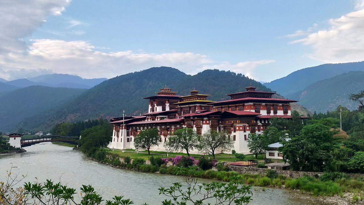 Scientists found a purple animal with a “remarkably big body” and discovered a new species, a study said. Photo shows a representative area of Punakha.