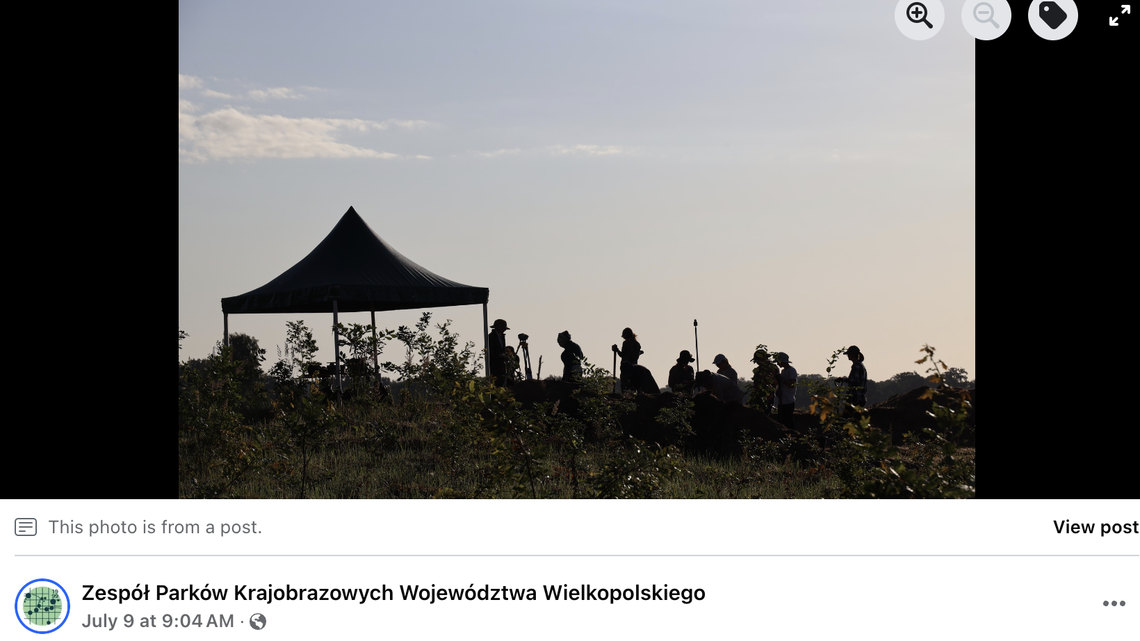 Remote sensing at a landscape park in Poland uncovered ancient structures buried beneath.