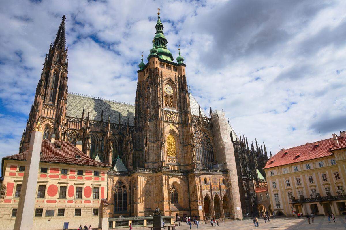 The vanilla pod was found under the floor of Vladislav Hall in Prague Castle.