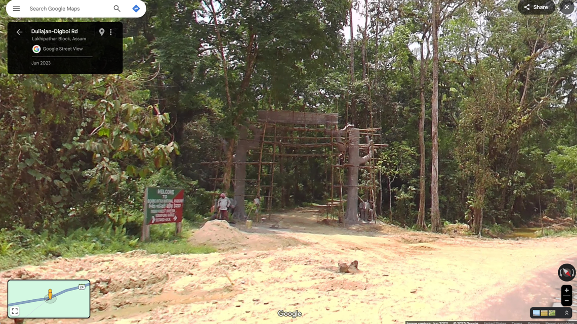 A trail camera at Dehing Patkai National Park recorded a “rare sighting” of an “elusive” feline, a wildlife official said and a photo shows.