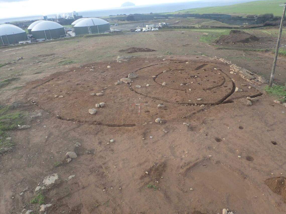 Archaeologists found the ruins of an Iron Age settlement with a “rare” ancient Roman brooch buried underneath, possibly as an offering.