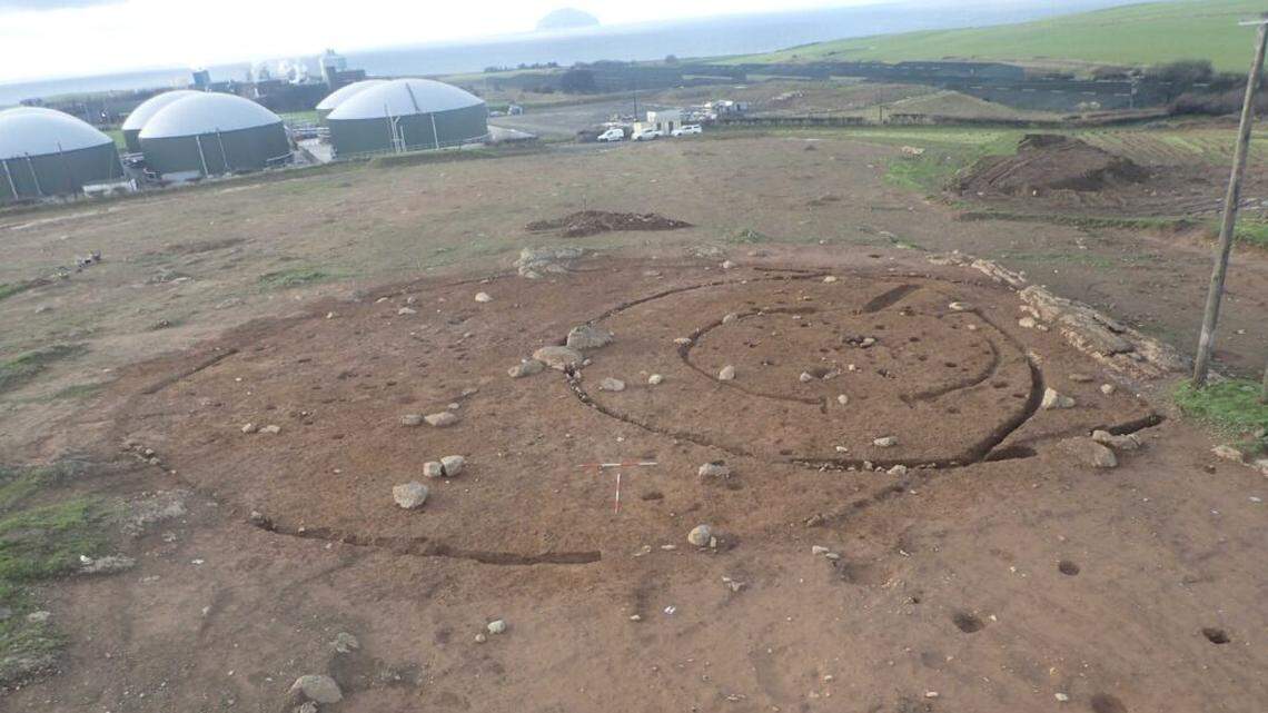 Archaeologists found the ruins of an Iron Age settlement with a “rare” ancient Roman brooch buried underneath, possibly as an offering.
