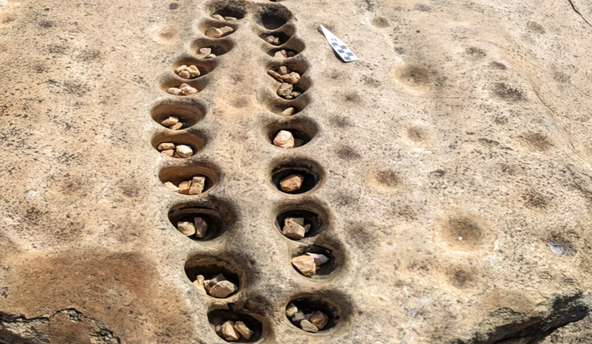 The “ancient arcade” found at Lewa Wildlife Conservancy.