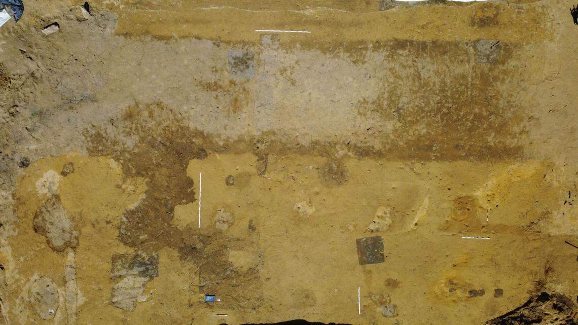 A section of ruins from a Roman soldier’s house found at Haltern am See.