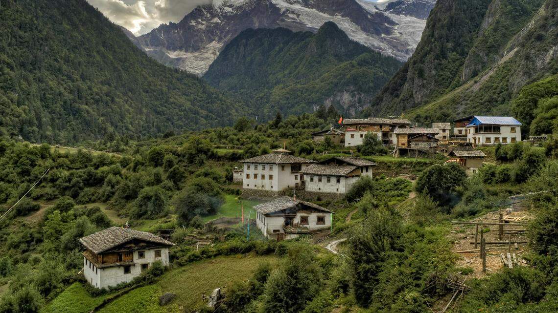 Scientists found a “slender” animal lurking in a restaurant and discovered a new species, a study said. Photo shows a representative village.