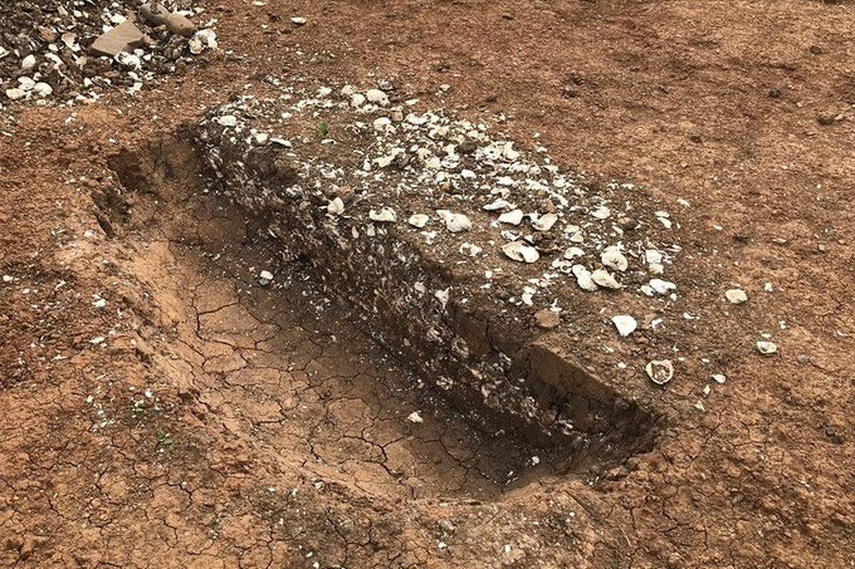 The ancient Roman “processing site” for oysters found at the Humber estuary.