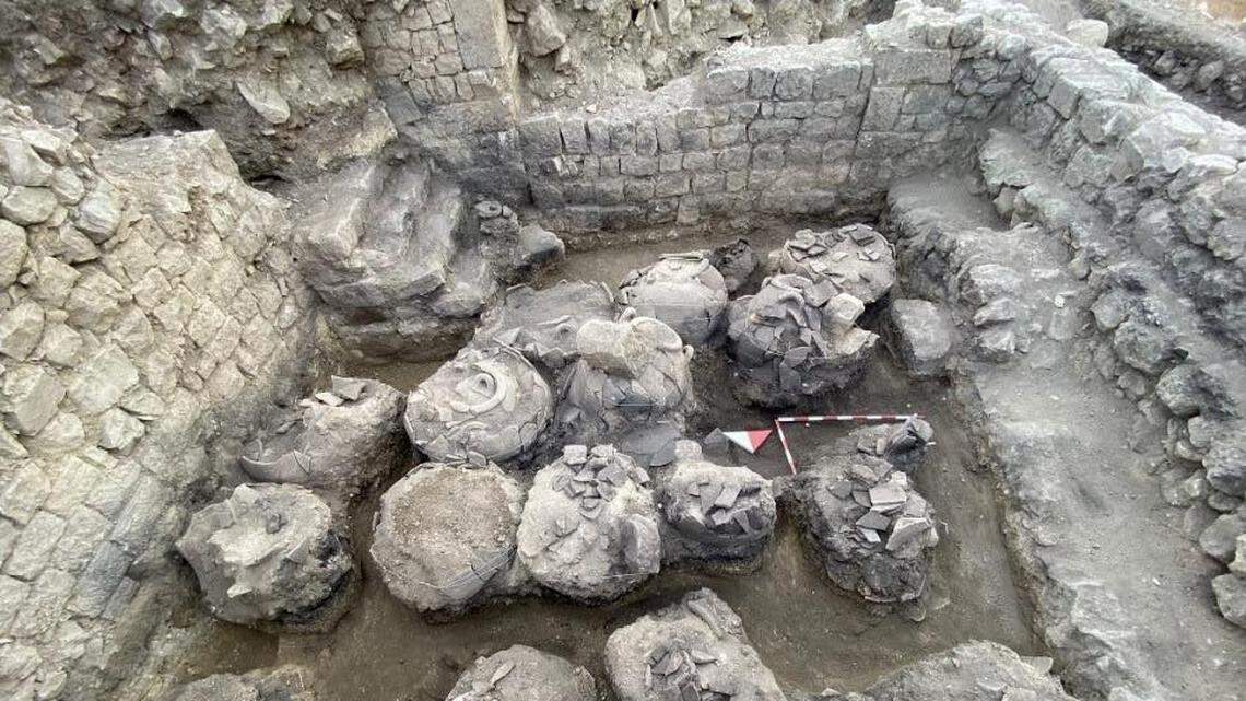 Archaeologists excavating some ruins in Turkey unearthed five loaves of Communion bread from 1,200 years ago, officials said.