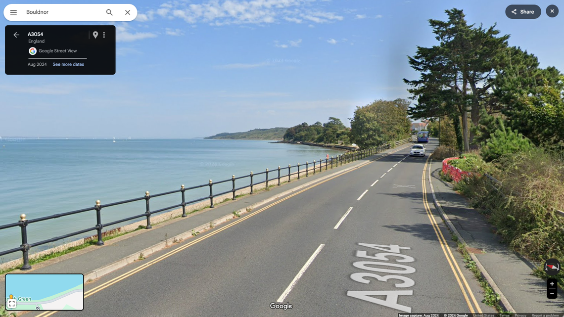 Siblings walking along the coast of the Isle of Wight found an “elusive” predator, a mantis shrimp, “tangled in seagrass.”