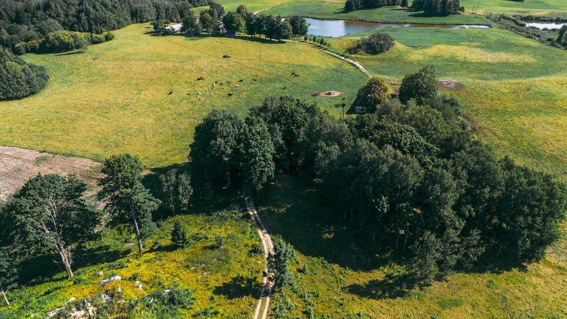 A deathbed confession led archaeologists to an underground bunker used by resistance fighters in the post-World War II period, photos show.