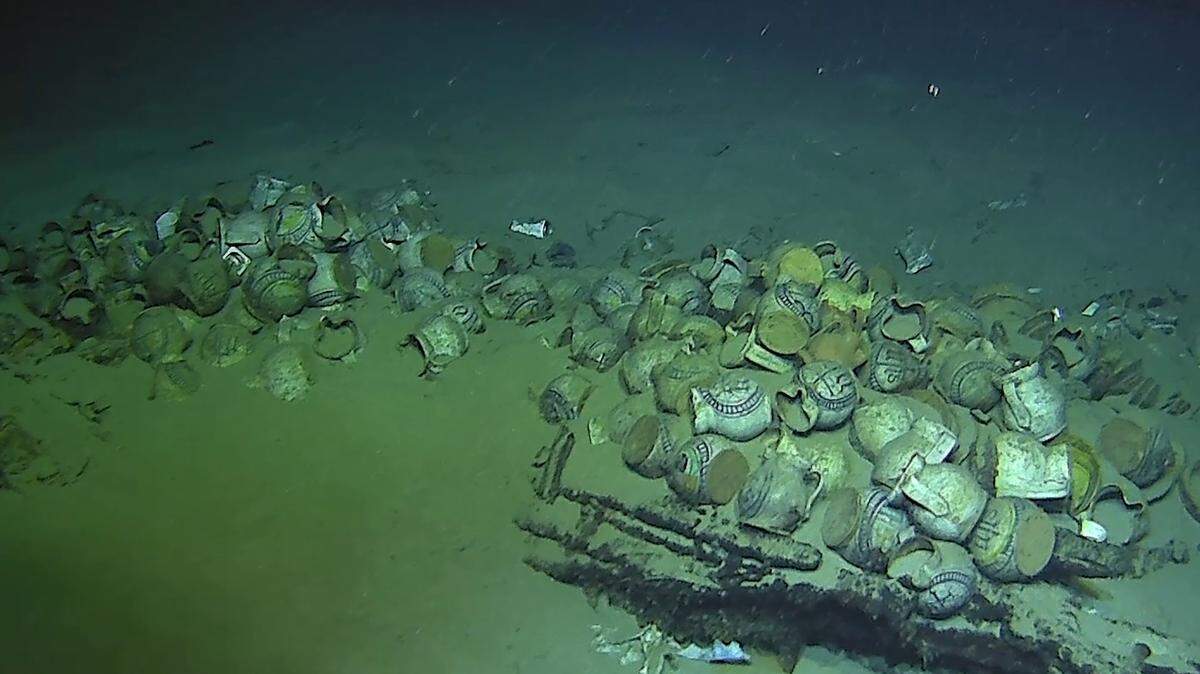 France’s navy was conducting a military operation when they came upon the wreck, officials said.