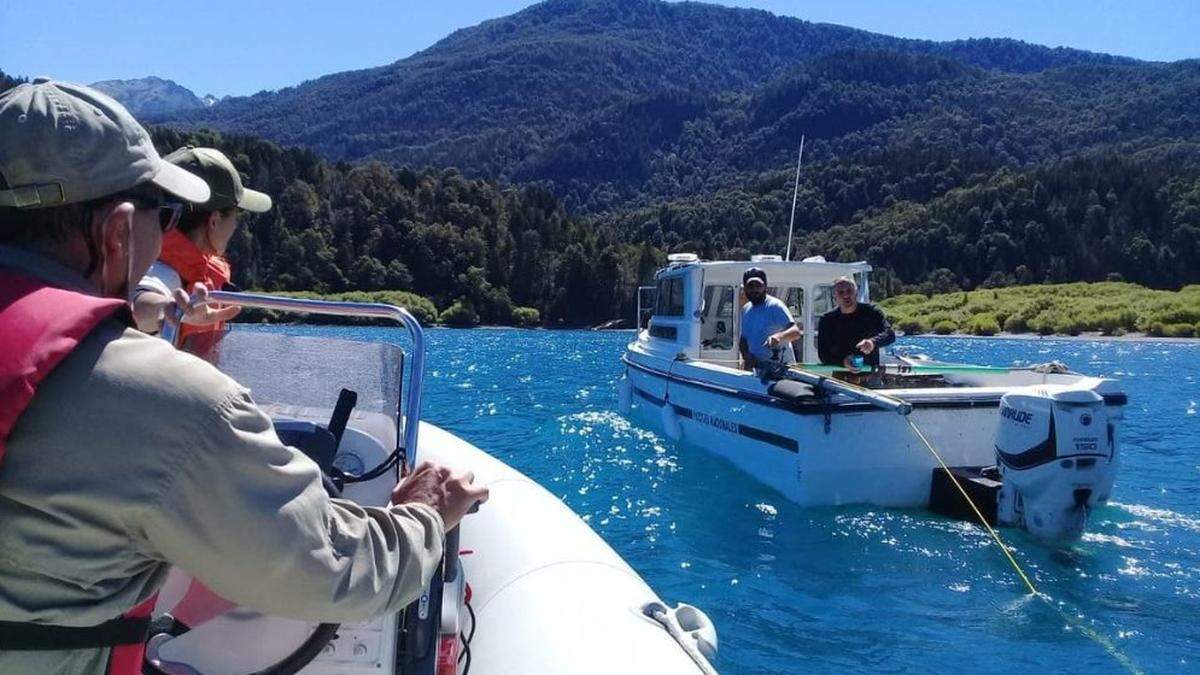 Researchers provided maps and equipment to help the film crew in its search.
