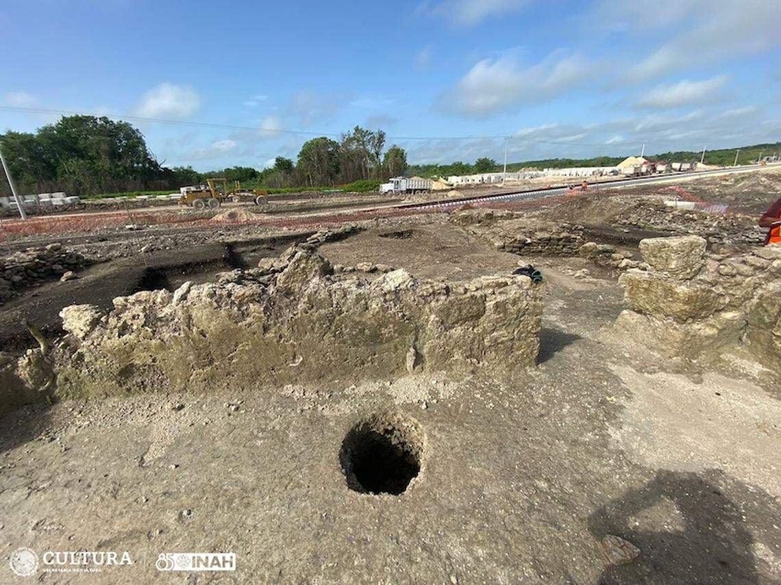 One of the 1,000-year-old structures used by Maya elites.