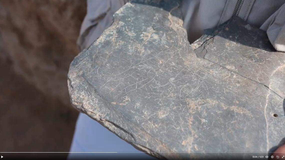 Linguistic experts identified a mysterious alphabet carved on an ancient stone tablet from ruined Tartessian site in Guareña, officials said.