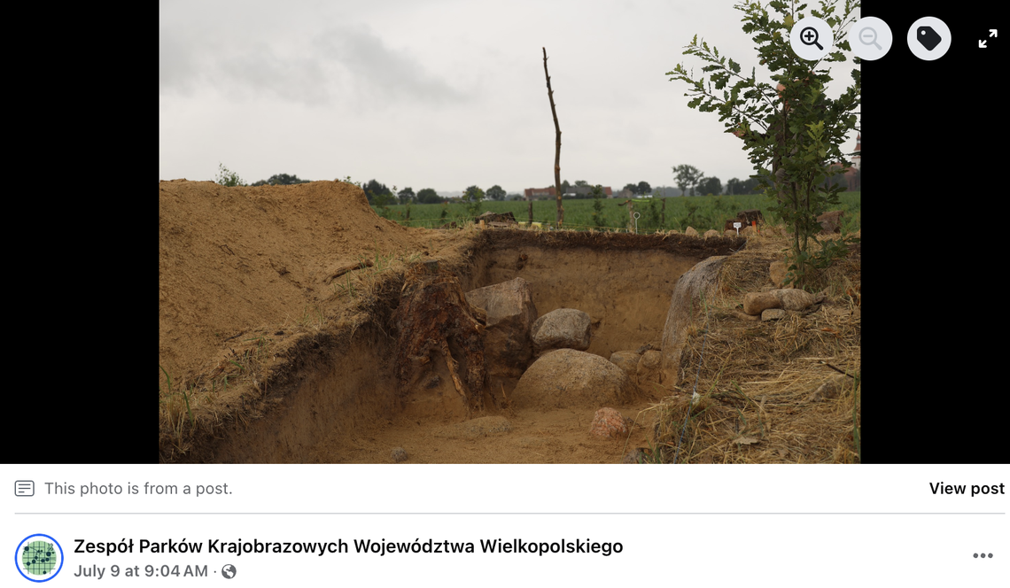 Larger stones created the front of the pyramidal structure and then tampered off.