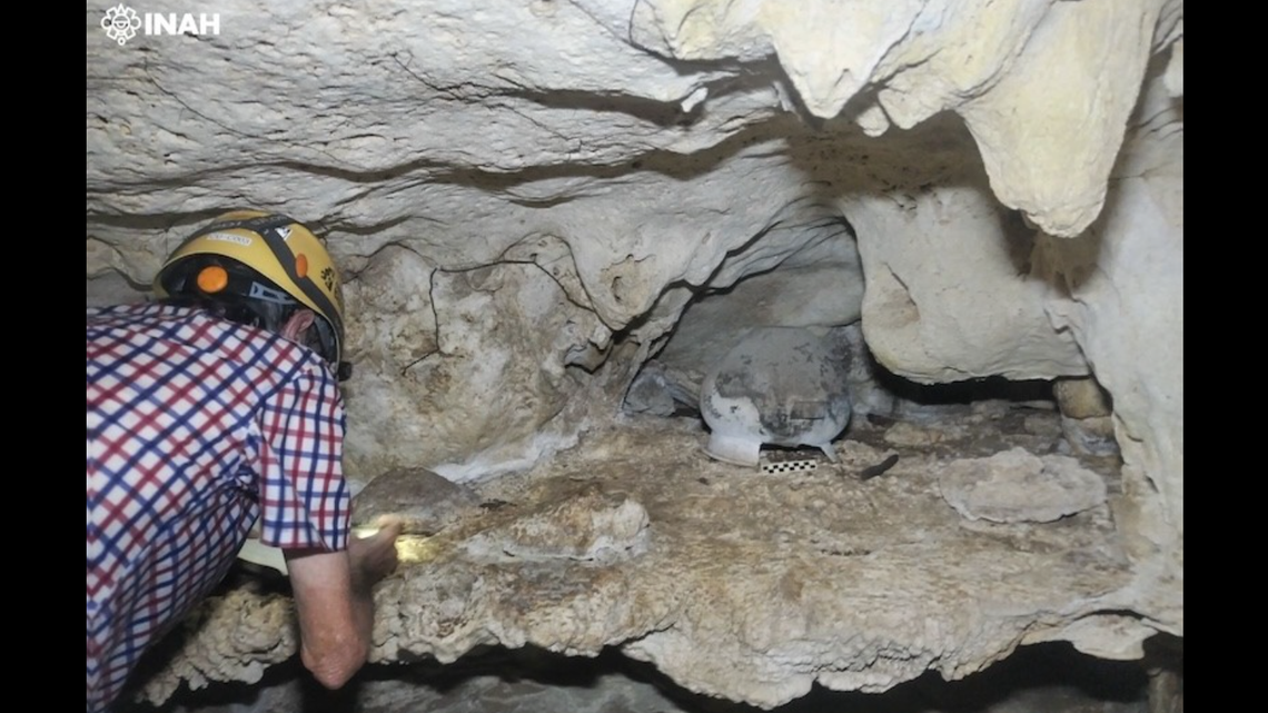 The pot was initially discovered by members of the Urban Cenotes organization.