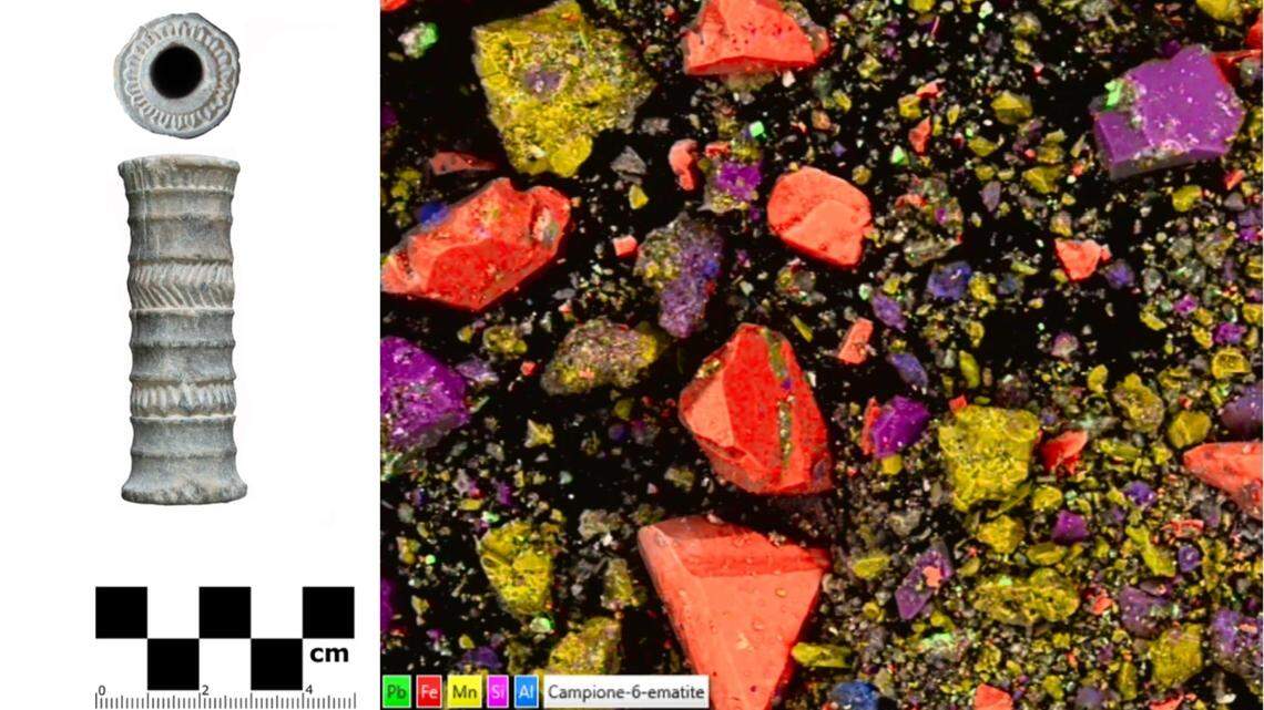 Scientists found an ancient vial from Jiroft with the oldest known red lipstick that used a recipe very similar to modern makeup, a study said.