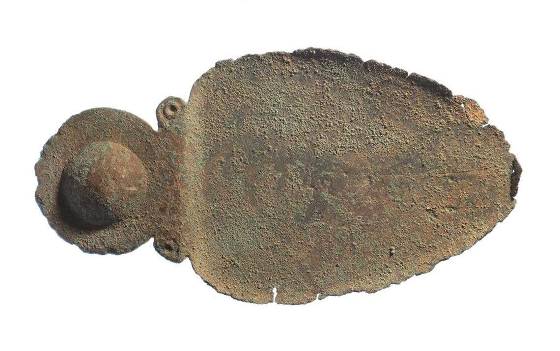 The 2,000-year-old spoon found in Patrick.