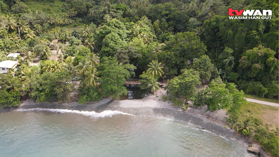 Scientists found a “large” creature with black eyes at a mining site in Papua New Guinea and discovered new species, a study said.