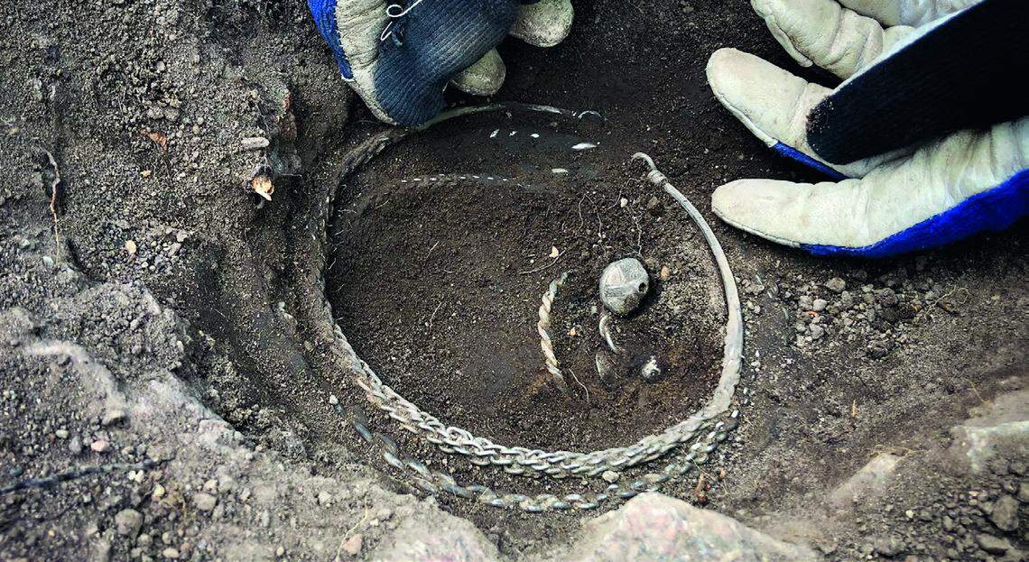Archaeologists found some unique silver treasures at a Viking Age site in Sweden then cleaned and restored the artifacts, photos show.