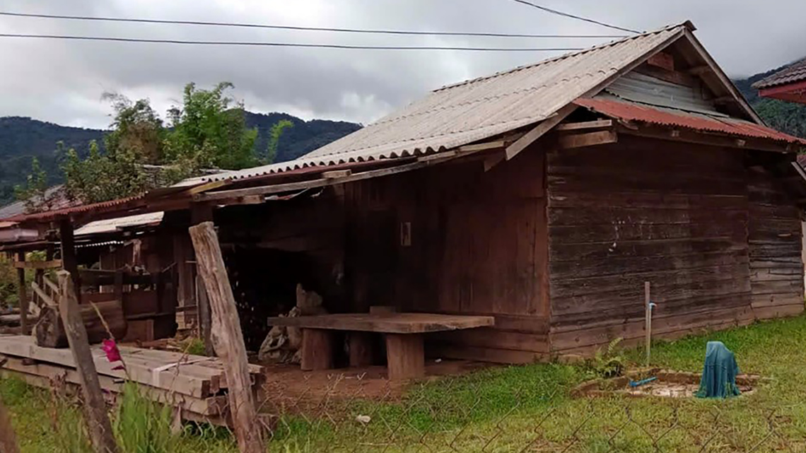 Scientists found a slender creature with two visible eggs lurking in a village of Laos and discovered a new species, a study said.