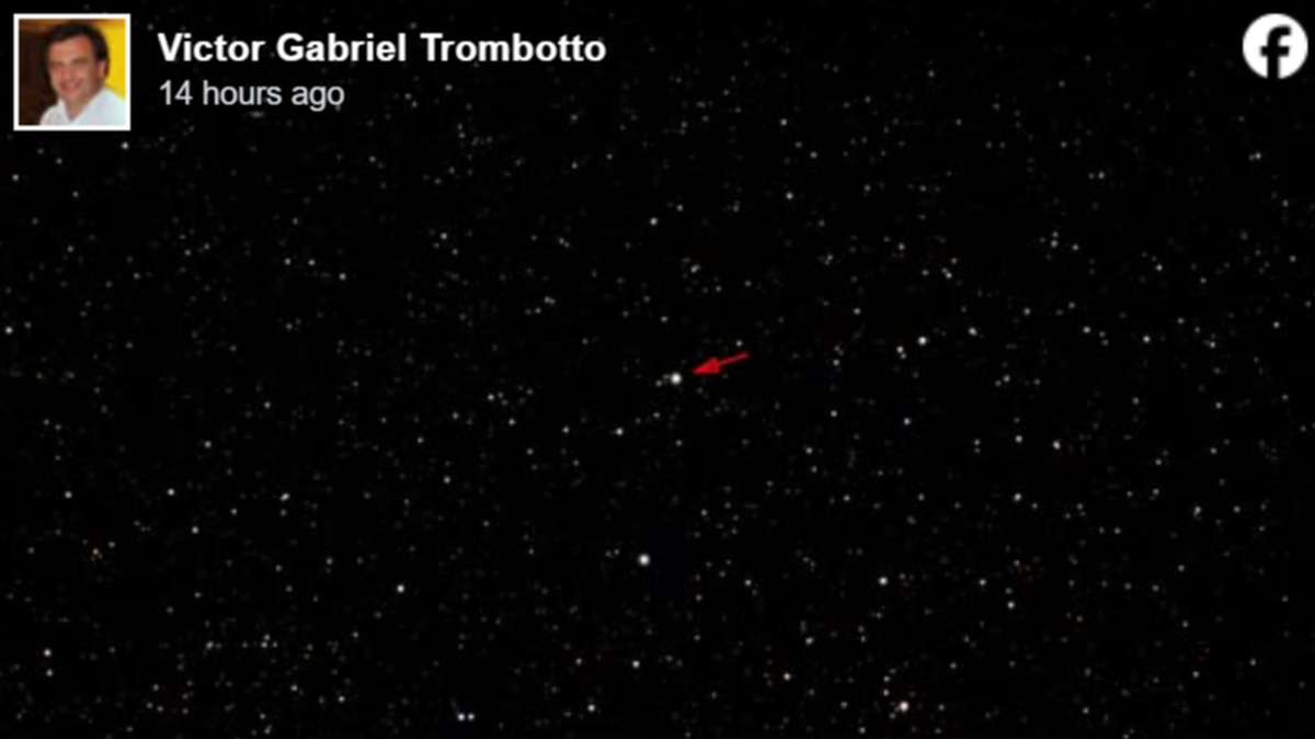 The new star is visible in the southern constellation Lupus, according to the American Association of Variable Star Observers database.