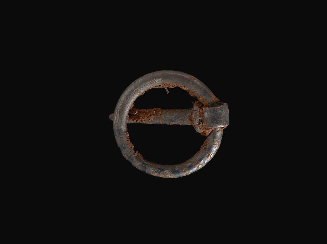 The 600-year-old brooch found in Caerwent Community.