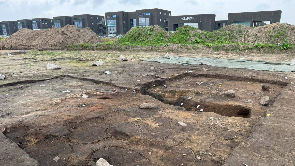 Archaeologists in Denmark uncovered dozens of 1,500-year-old weapons, a rare chainmail shirt and other artifacts buried by an ancient chief.