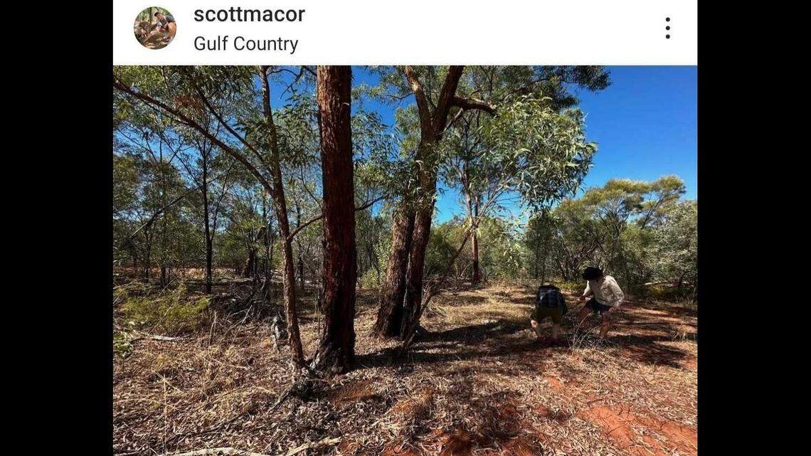 Scientists found an armless creature with clawed toes burrowing in a remote area of Queensland, Australia, and discovered a new species, a study said.
