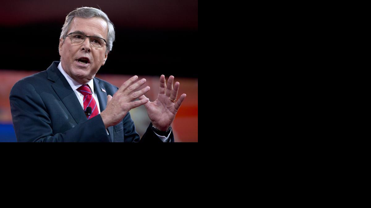 
Former Florida Gov. Jeb Bush speaks to the Conservative Political Action Conference last month in Maryland. He has sold of his last business interests as he nears the launch of a presidential campaign.
