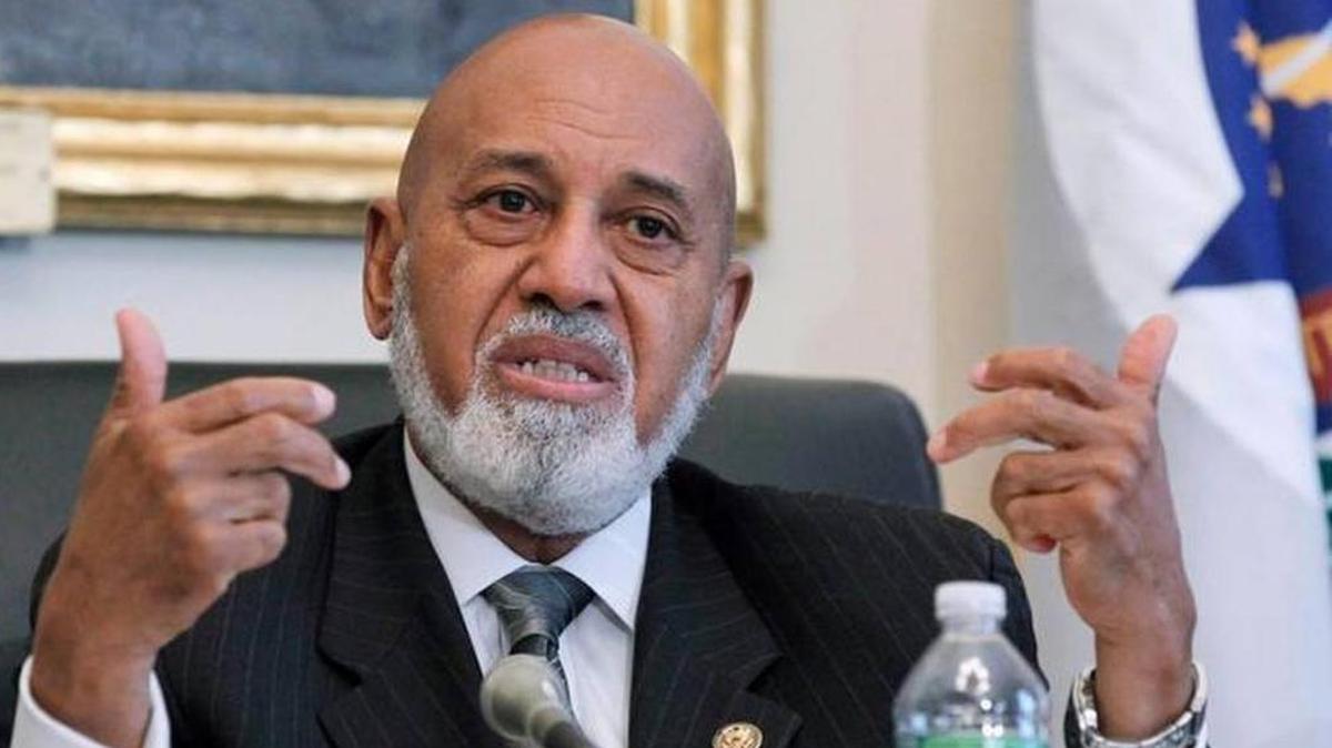 In this May 19, 2010 file photo, Rep. Alcee Hastings, D-Fla. speaks on Capitol Hill in Washington.