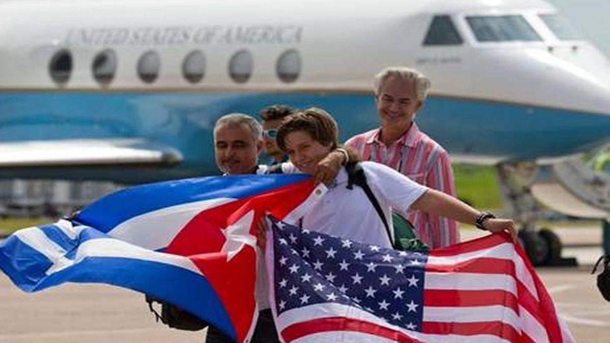 Passengers on a JetBlue flight to Santa Clara, Cuba in August 2016. President Donald Trump will curtail business with the Cuban military conglomerate and restrict some travel by Americans, but diplomatic relations and travel for Cubans will not change.