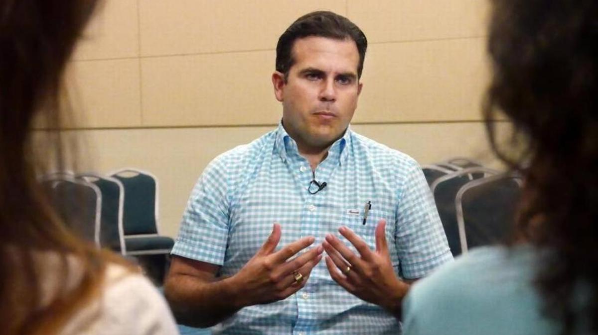 Puerto Rico Gov. Ricardo Roselló