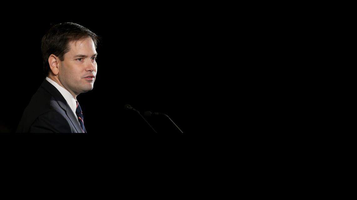 
In February, Sen. Marco Rubio, R-Fla., delivered remarks during the graduation of small business owners from the Goldman Sachs 10,000 Small Businesses program held at the Freedom Tower.
